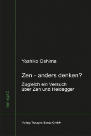 Книга Zen - anders denken? Yoshiko Oshima