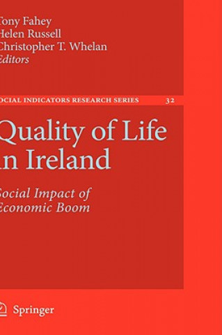 Książka Quality of Life in Ireland Tony Fahey