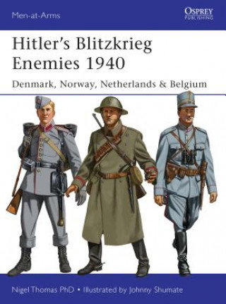Carte Hitler's Blitzkrieg Enemies 1940 Nigel Thomas
