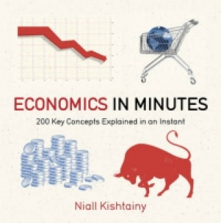 Książka Economics in Minutes Niall Kishtainy
