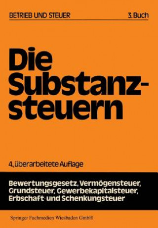 Könyv Die Substanzsteuern Gerd Rose