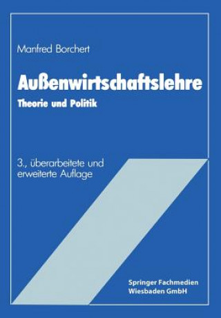 Könyv Aussenwirtschaftslehre Manfred Borchert