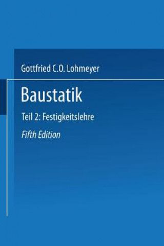 Könyv Baustatik Gottfried C O Lohmeyer