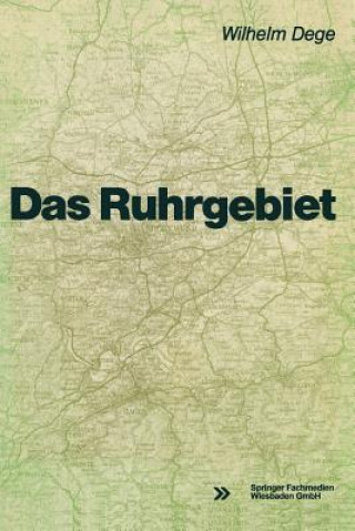 Carte Das Ruhrgebiet Wilhelm Dege