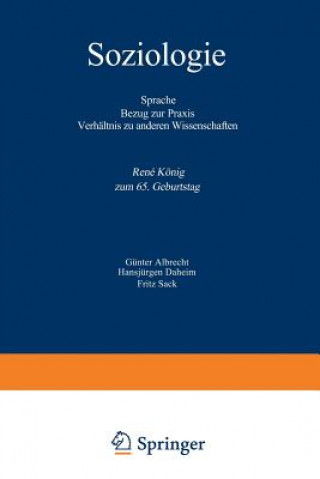 Buch Soziologie Günter Albrecht