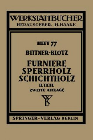 Libro Furniere - Sperrholz Schichtholz J. Bittner