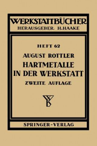 Carte Hartmetalle in der Werkstatt A. Rottler
