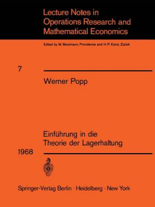 Kniha Einf hrung in Die Theorie Der Lagerhaltung W. Popp