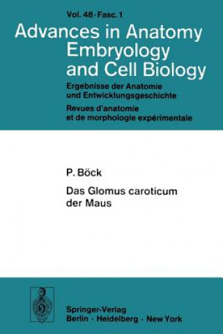 Livre Das Glomus Caroticum Der Maus P. Böck