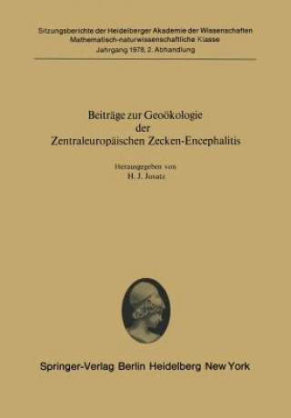 Knjiga Beitrage Zur Geoeokologie Der Zentraleuropaische Zecken-Encephalitis H.J. Jusatz