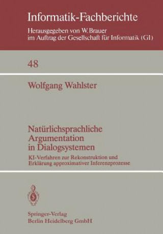 Carte Naturlichsprachliche Argumentation in Dialogsystemen W. Wahlster