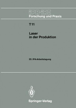 Książka Laser in Der Produktion Hans-Jürgen Warnecke