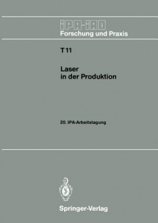 Книга Laser in Der Produktion Hans-Jürgen Warnecke