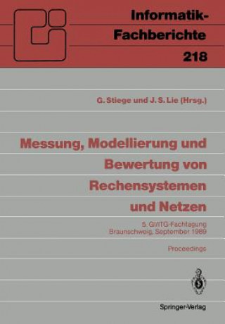 Book Messung Modellierung Und Bewertung Von Rechensystemen Und Netzen Günther Stiege