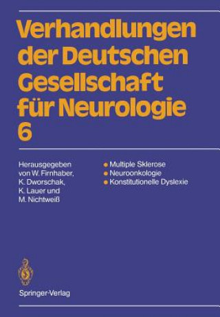 Libro Multiple Sklerose Neuroonkologie Konstitutionelle Dyslexie Wolfgang Firnhaber