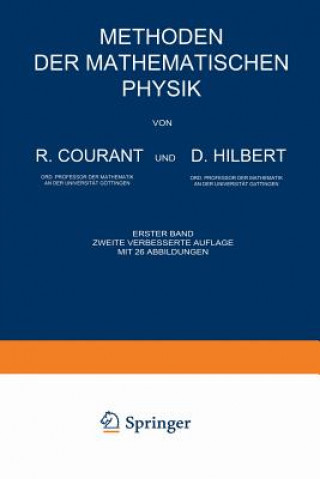 Книга Methoden Der Mathematischen Physik Richard Courant