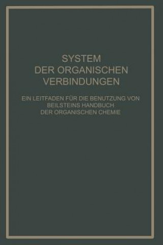 Knjiga System Der Organischen Verbindungen B. Prager