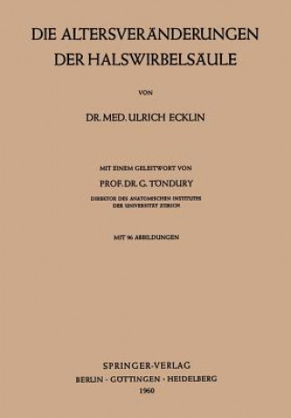 Kniha Der Halswirbels ule Ulrich Ecklin