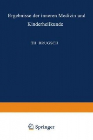 Buch Ergebnisse der Inneren Medizin und Kinderheilkunde L. Langstein