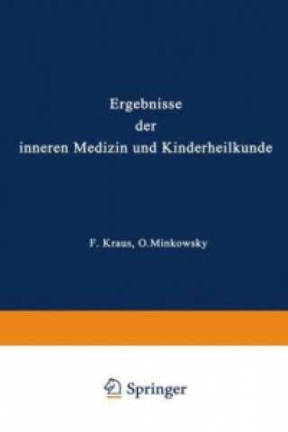 Könyv Ergebnisse der Inneren Medizin und Kinderheilkunde L. Langstein