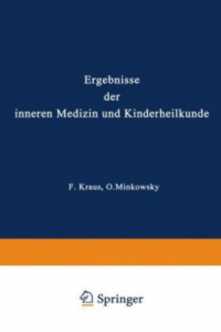 Książka Ergebnisse der Inneren Medizin und Kinderheilkunde L. Langstein