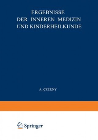 Książka Ergebnisse Der Inneren Medizin Und Kinderheilkunde L. Langstein