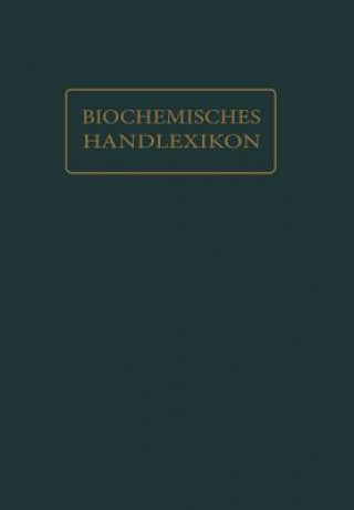 Kniha Biochemisches Handlexikon L.W. Bass