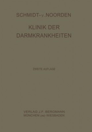Книга Klinik Der Darmkrankheiten Adolf Schmidt