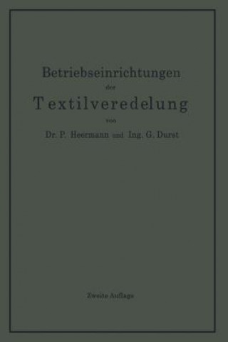 Carte Betriebseinrichtungen Der Textilveredelung Paul Heermann