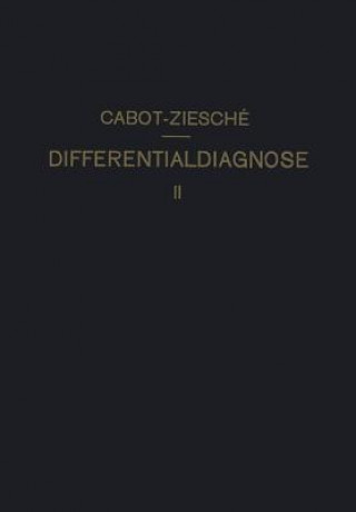 Book Differentialdiagnose Richard C. Cabot