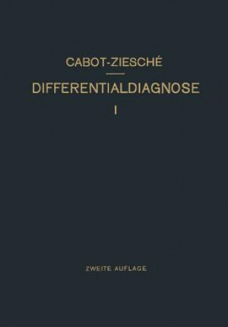 Kniha Differentialdiagnose Richard C. Cabot