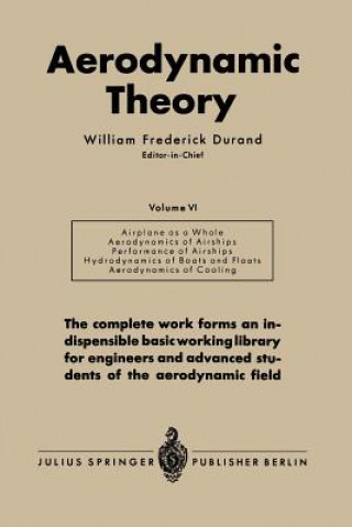 Könyv Aerodynamic Theory William Frederick Durand
