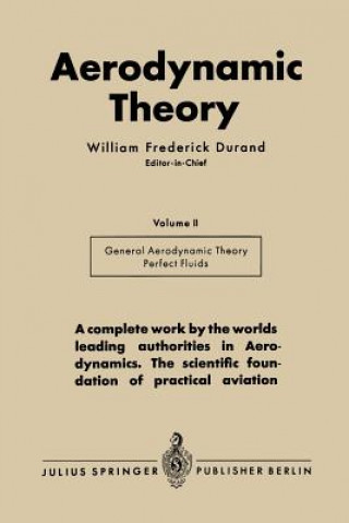 Kniha Aerodynamic Theory William Frederick Durand