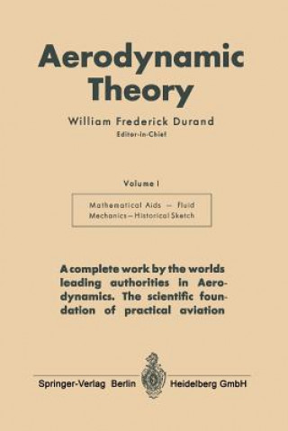 Книга Aerodynamic Theory William Frederick Durand