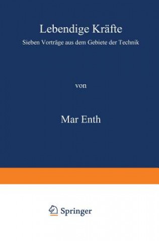 Könyv Lebendige Krafte Max Eyth