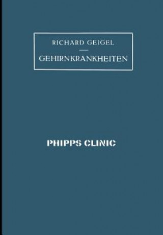 Livre Gehirnkrankheiten NA Geigel