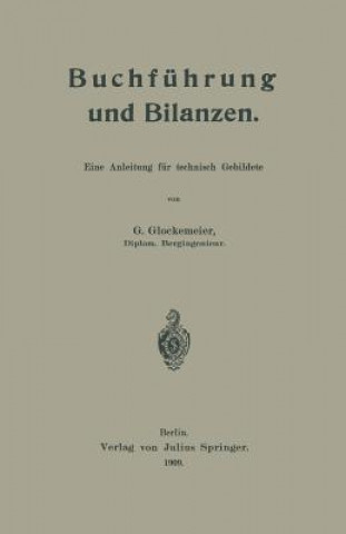 Buch Buchf hrung Und Bilanzen G. Glockemeier