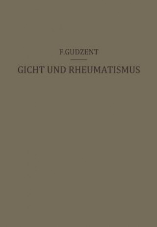 Kniha Gicht Und Rheumatismus F. Gudzent