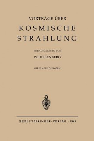 Βιβλίο Kosmische Strahlung Werner Heisenberg