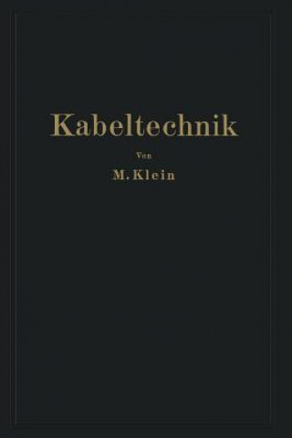 Kniha Kabeltechnik M. Klein