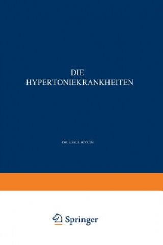 Buch Die Hypertoniekrankheiten Eskil Kylin