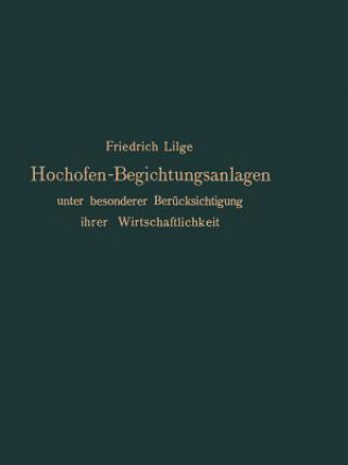 Книга Hochofen-Begichtungsanlagen Friedrich Lilge