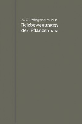 Книга Die Reizbewegungen Der Pflanzen Ernst G. Pringsheim