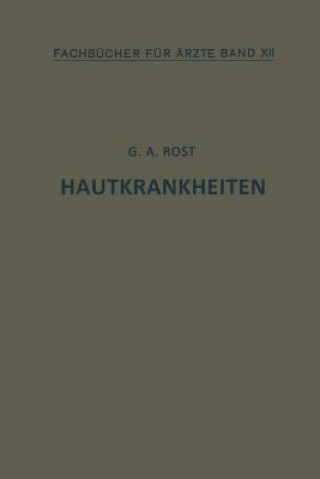 Libro Hautkrankheiten Alexander Rost