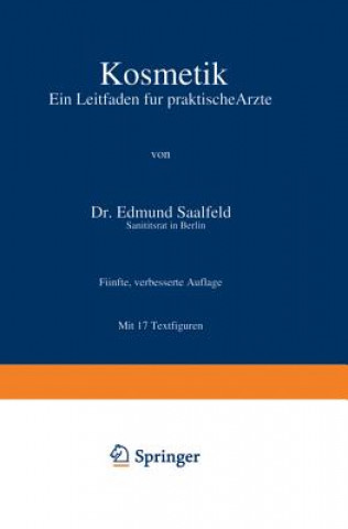 Buch Kosmetik Edmund Saalfeld