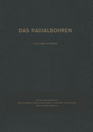 Carte Das Radialbohren Erwin Stephan