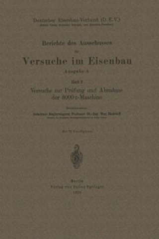 Book Berichte des Ausschusses fur Versuche im Eisenbau Max Rudelhoff