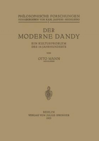 Carte Der Moderne Dandy Otto Mann