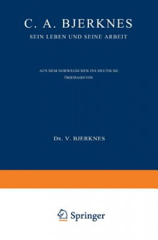 Könyv C. A. Bjerknes Else Bjerknes