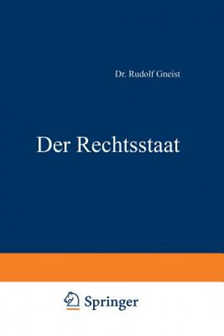 Carte Der Rechtsstaat Rudolf Gneist